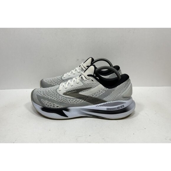 Brooks Adrenaline GTS 24 Shoes Womens Size 9.5 White Black Sneakers Running - Picture 3 of 8